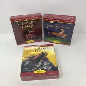 Charlaine Harris Sookie Stackhouse 5-7 Audiobooks Unabridged New Sealed